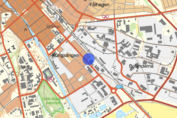 Kungsängsgränd 08 januari 11.16, Trafikbrott, Uppsala