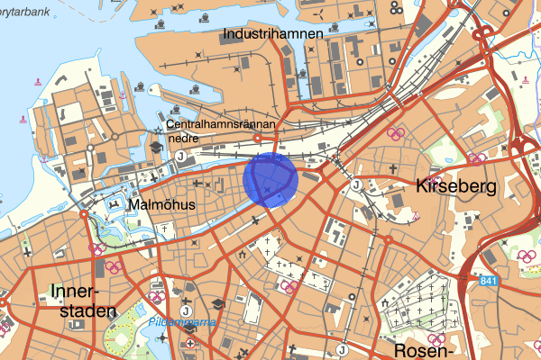 Slussen 08 januari 14.50, Försvunnen person, Malmö