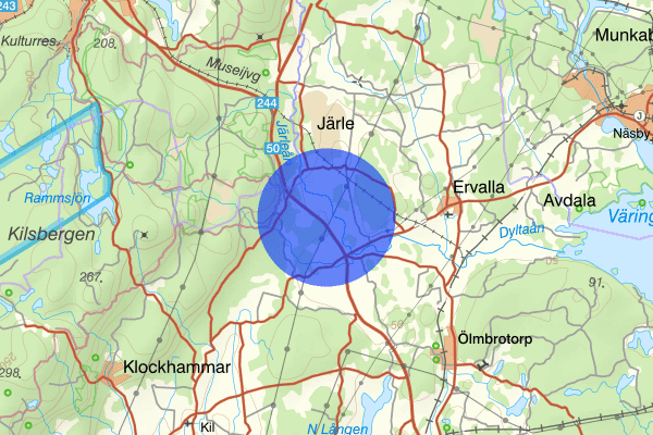 Norsebäck 08 januari 17.54, Trafikolycka, Örebro