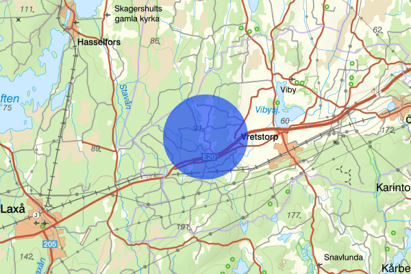 Hässleberg 09 januari 18.32, Rattfylleri, Hallsberg