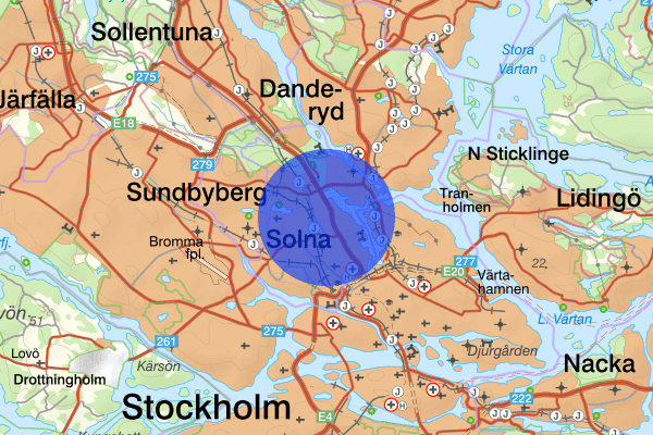 Frösunda 09 januari 20.06, Bråk, Solna