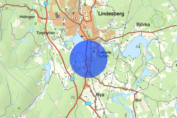 Skottbackarna 11 januari 13.17, Trafikolycka, Lindesberg