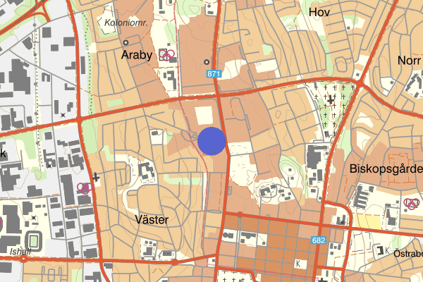 Vintervägen 12 januari 03.17, Skadegörelse, Växjö