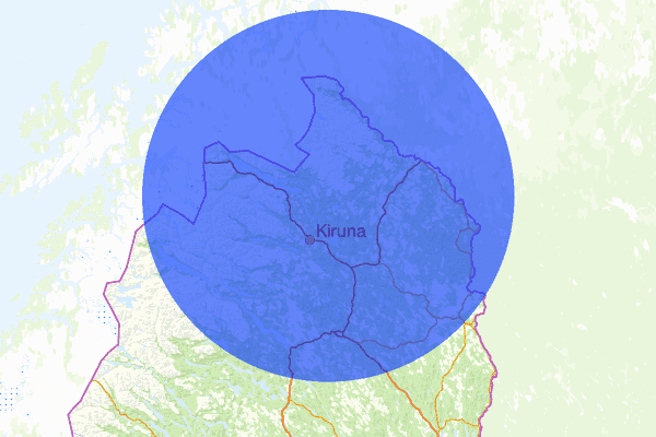  13 januari 09.11, Olovlig körning, Kiruna
