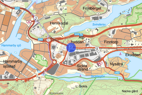 Sickla 13 januari 13.31, Smällar, Nacka