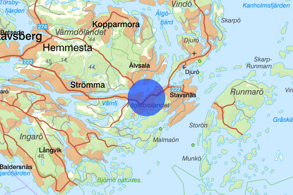 Stavsnäsvägen 14 januari 14.55, Trafikolycka, Värmdö