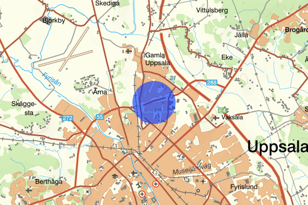 Bärbyleden 14 januari 20.01, Trafikolycka, Uppsala