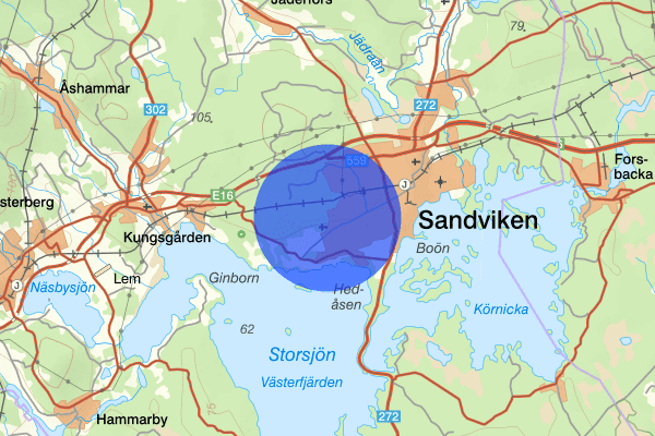 Stensätra 15 januari 05.51, Brand, Sandviken