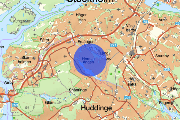 Herrängen 14 januari 23.49, Brand, Stockholm