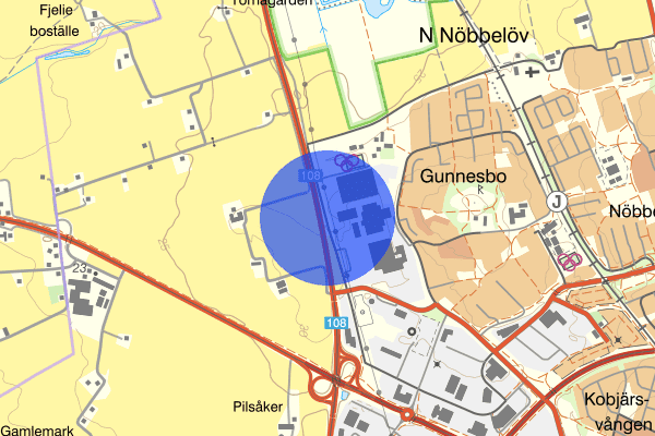 Nöbbelövs mossaväg 15 januari 10.30, Arbetsplatsolycka, Lund