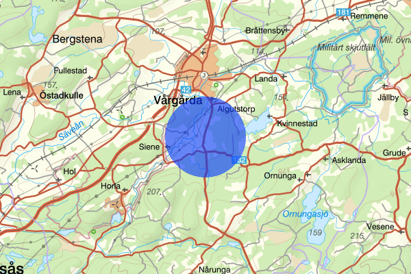 Bänatorp 15 januari 17.45, Trafikolycka, Vårgårda