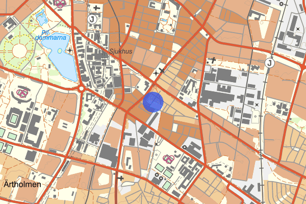 Rosenlundsgatan 15 januari 20.38, Brand, Malmö