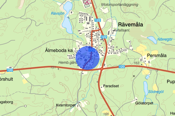 Kyrkogatan 16 januari 06.02, Skadegörelse, Tingsryd