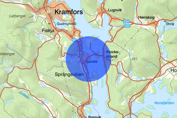 Lunde 16 januari 13.02, Rattfylleri, Kramfors
