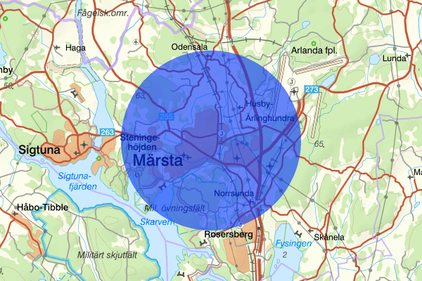 Märsta 16 januari 18.18, Smällar, Sigtuna