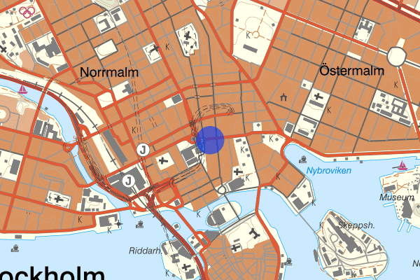 Hamngatan 16 januari 17.10, Stöld, Stockholm