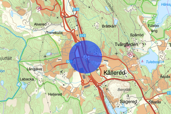 Kållered 17 januari 05.27, Olaga hot, Mölndal