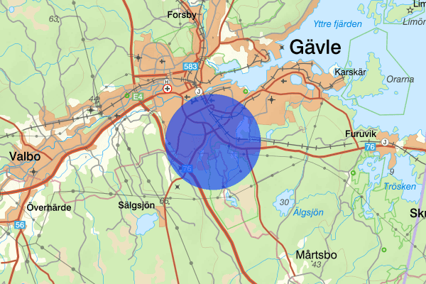 Hemlingby 17 januari 13.07, Fylleri/LOB, Gävle