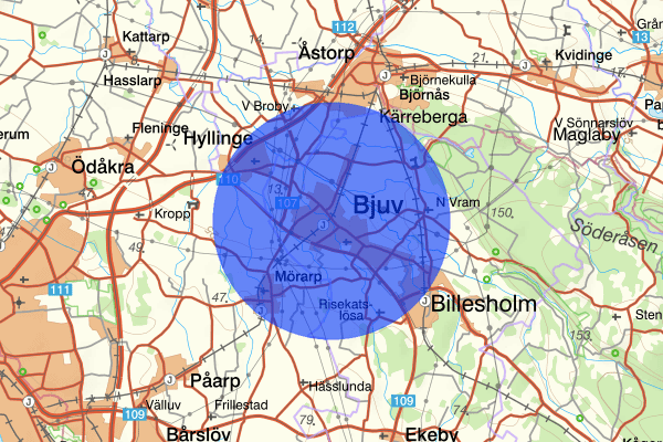 Bjuv 17 januari 16.06, Rattfylleri, Bjuv