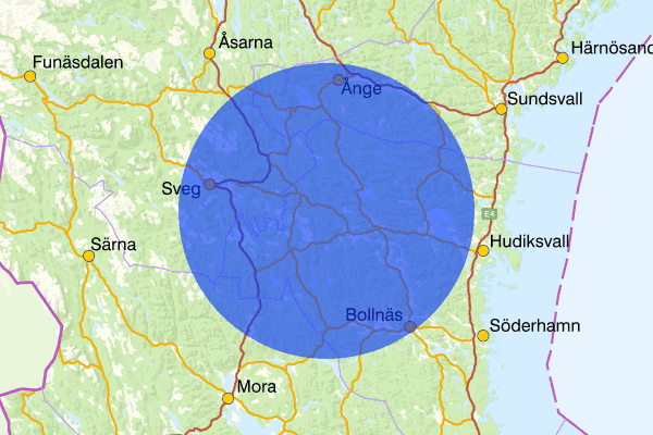  17 januari 17.11, Trafikolycka, personskada, Ljusdal