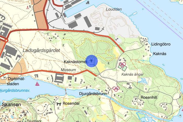 Kaknästornet 17 januari 23.39, Larm Överfall, Stockholm