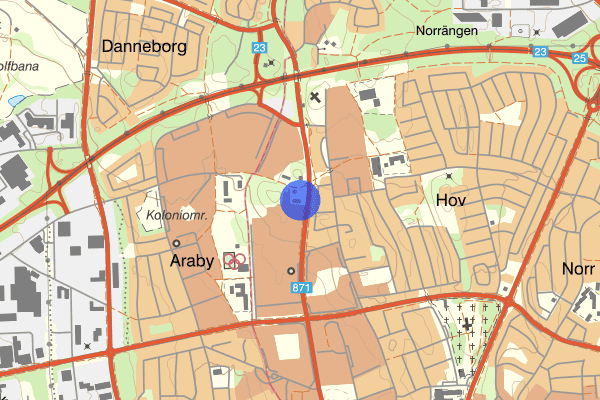Sommarvägen 18 januari 10.53, Brand, Växjö