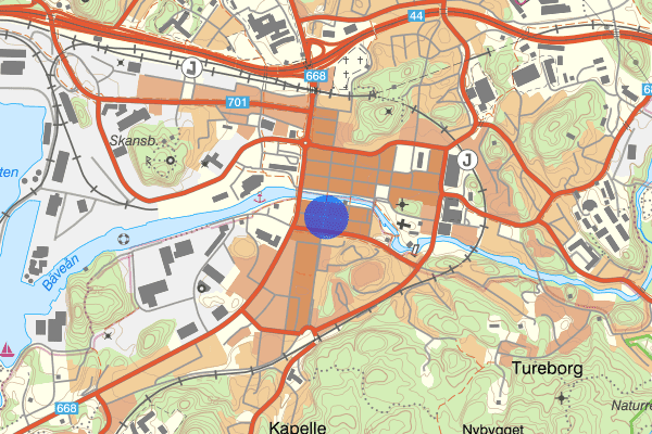 Södergatan 18 januari 14.15, Farligt föremål, misstänkt, Uddevalla