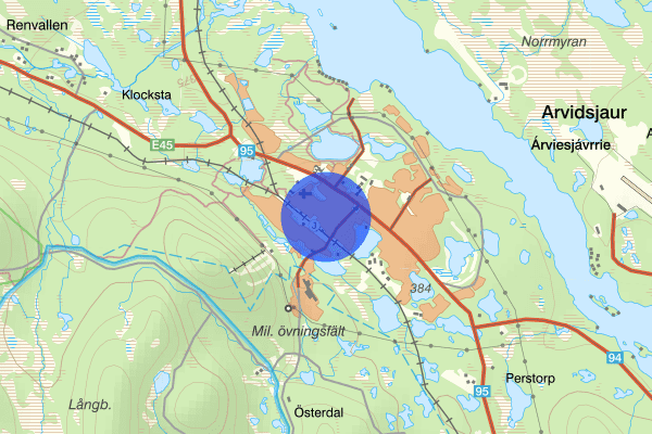 Skomakaregatan 19 januari 09.51, Trafikolycka, Arvidsjaur