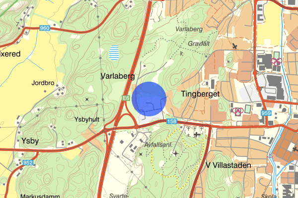 Varlabergsvägen 19 januari 13.30, Arbetsplatsolycka, Kungsbacka