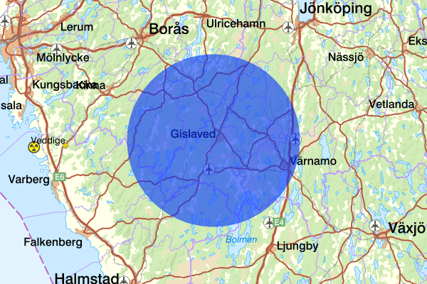  19 januari 16.48, Trafikolycka, Gislaved