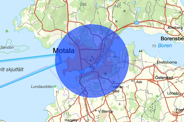 Motala 20 januari 07.42, Sammanfattning natt, Motala