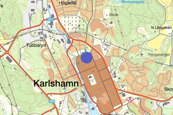 Vinkelgatan 20 januari 19.10, Brand, Karlshamn