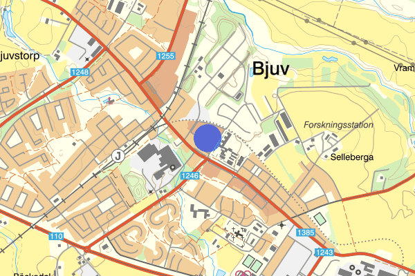 Norra Ringgatan 21 januari 00.00, Brand, Bjuv