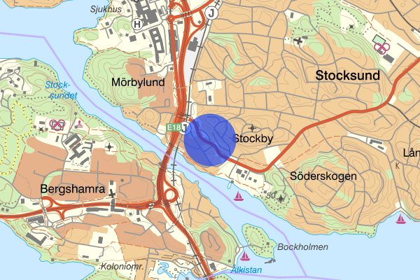 Stockholmsvägen 21 januari 12.05, Inbrott, försök, Danderyd