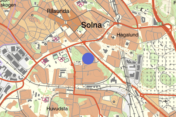 Solna torg 21 januari 17.46, Misshandel, Solna