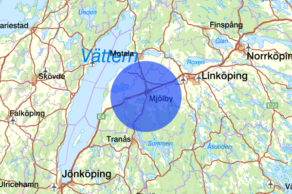  21 januari 20.06, Rån, Mjölby