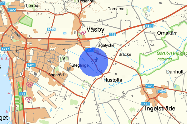 Prästavägen 21 januari 21.40, Trafikolycka, Höganäs