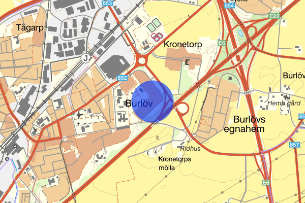 Rapsvägen 22 januari 15.37, Försvunnen person, Burlöv