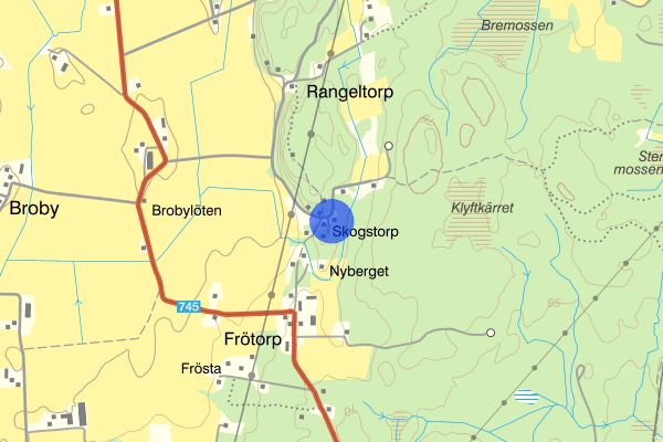 Skogstorp 22 januari 15.54, Trafikolycka, Örebro