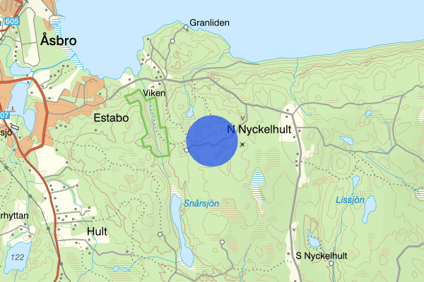Söder Mosjön 22 januari 16.06, Brand, Örebro