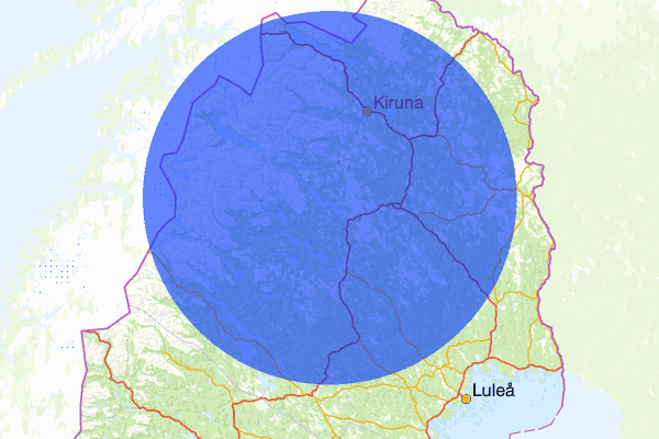  22 januari 13.11, Arbetsplatsolycka, Gällivare