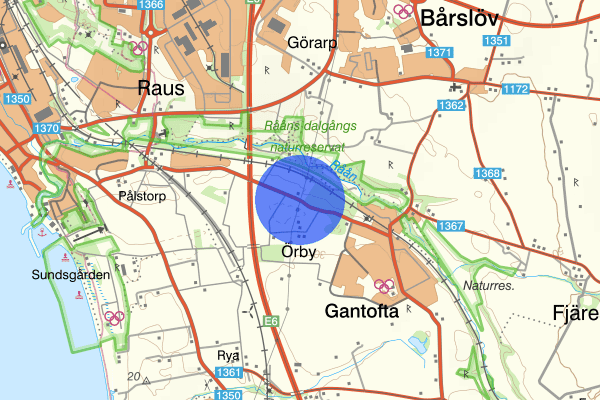 Pålstorpsvägen 22 januari 17.16, Trafikolycka, singel, Helsingborg