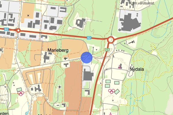 Mariehemsvägen 22 januari 17.49, Trafikolycka, Umeå