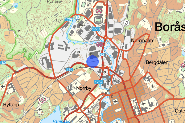 Landalagatan 22 januari 18.33, Rån, Borås