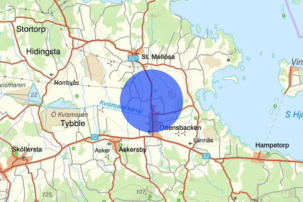 Usta 22 januari 21.19, Trafikolycka, Örebro