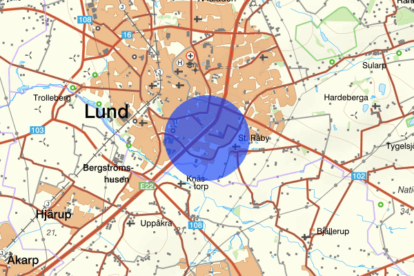 Gastelyckan 23 januari 23.51, Våld/hot mot tjänsteman, Lund