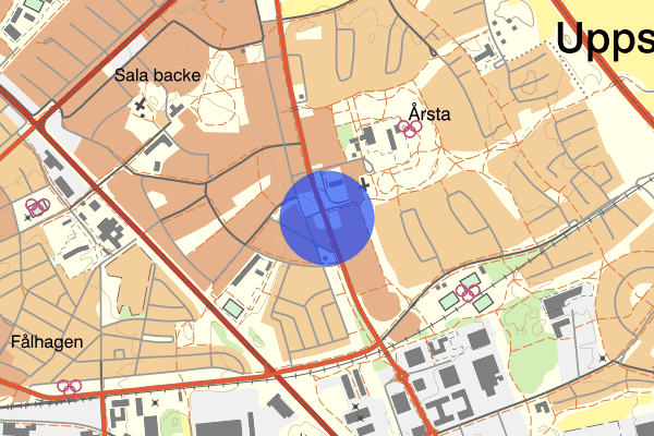 Fyrislundsgatan 23 januari 09.12, Trafikolycka, Uppsala