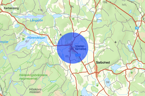 Västerfärnebo 23 januari 13.19, Arbetsplatsolycka, Sala