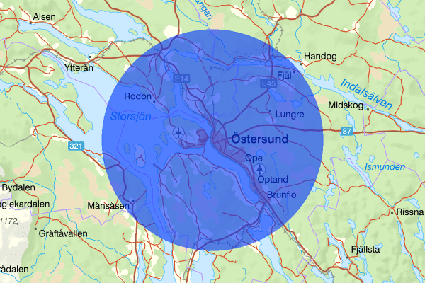 Östersund 23 januari 18.43, Övrigt, Östersund