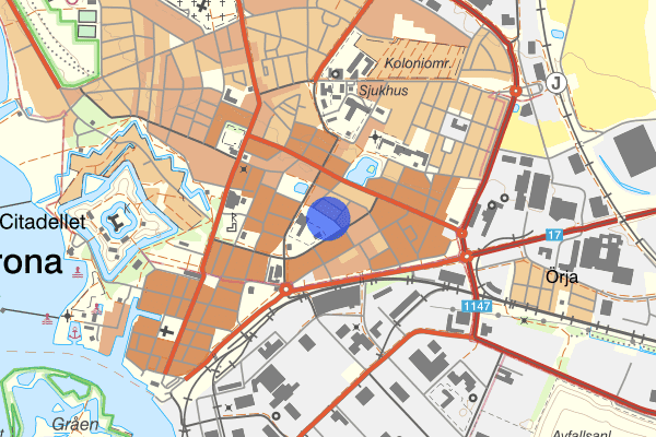 Dammhagsgatan 23 januari 20.25, Brand, Landskrona